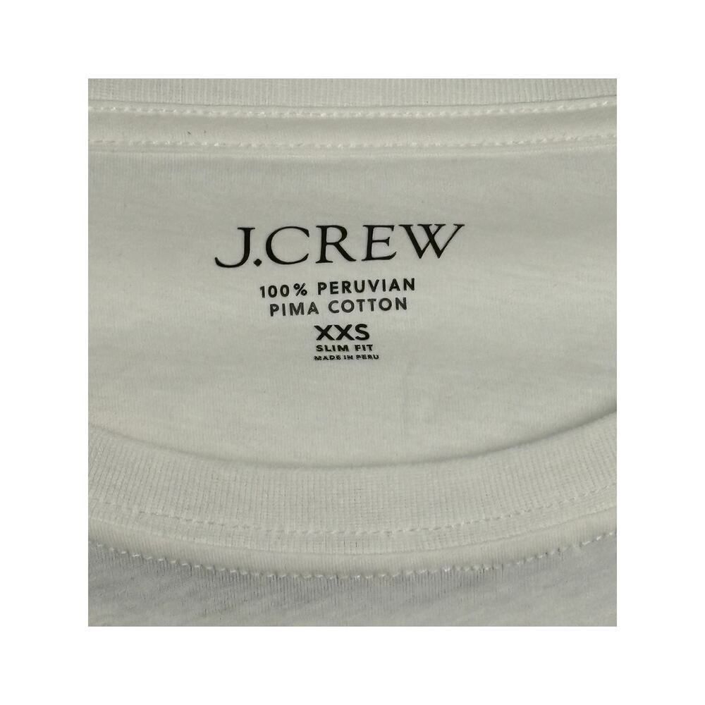 NWT J Crew Prima Cotton T-Shirt Item # 0012-0013 - Picture 3 of 7